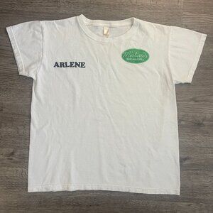 HBO True Blood Arlene Fowler Sam Merlotte's Bar and Grill White T-Shirt Size Med